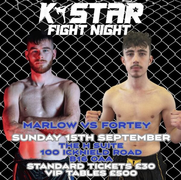 MARLOW vs FORTEY - Kstar Fight Night